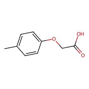 (4-Methylphenoxy)acetic acid structure