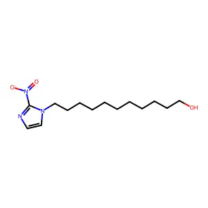11-(2-nitroimidazol-1-yl)undecan-1-ol structure