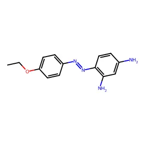 p-Ethoxychrysoidine structure