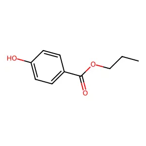 PROPYLPARABEN structure