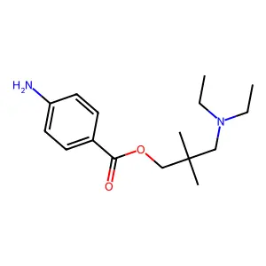 Dimethocaine structure