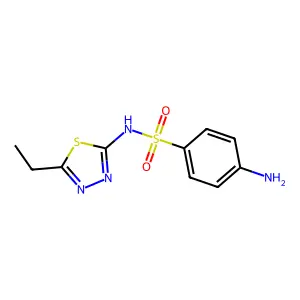Sulfaethidole structure