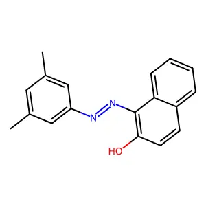 1-(3,5-Xylylazo)-2-naphthol structure