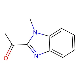 1-(1-methylbenzimidazol-2-yl)ethanone structure