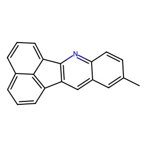 10-METHYLACENAPHTHO[1,2-B]QUINOLINE structure