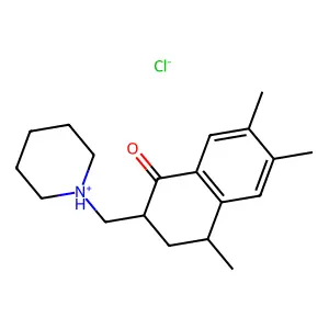 Compound C19H28ClNO structure