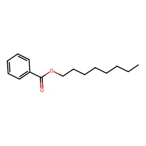 Octyl benzoate structure