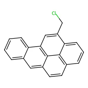 12-Chloromethylbenzo(a)pyrene structure