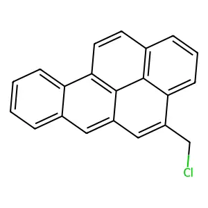 BENZO(a)PYRENE, 4-(CHLOROMETHYL)- structure