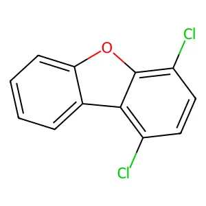 Compound C12H6Cl2O structure
