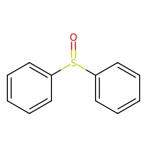 Diphenyl sulfoxide structure