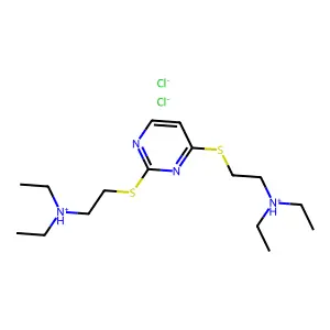 Compound C16H32Cl2N4S2 structure