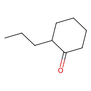 2-PROPYLCYCLOHEXANONE structure