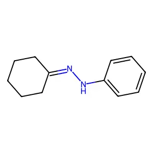 Cyclohexanone phenylhydrazone structure