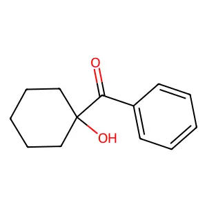 (1-hydroxycyclohexyl)-phenylmethanone structure