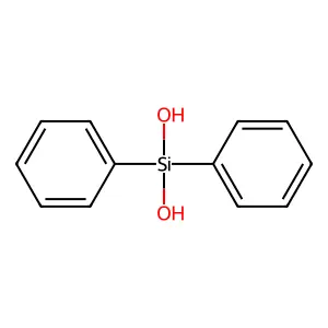 Diphenylsilanediol structure