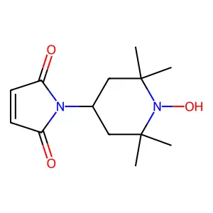 1-(1-hydroxy-2,2,6,6-tetramethylpiperidin-4-yl)-1h-pyrrole-2,5-dione structure