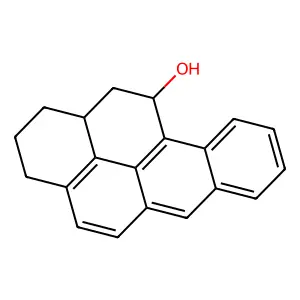 1,2,3,11,12,12a-hexahydrobenzo[a]pyren-11-ol structure