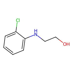 2-Chloro-N-(2-hydroxyethyl)aniline structure