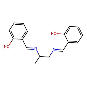 N,N'-Disalicylidene-1,2-propanediamine structure