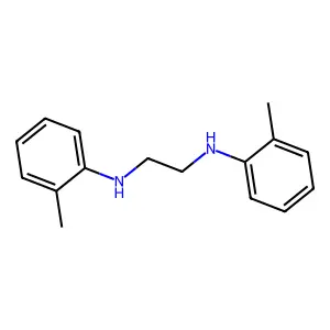 N,N'-bis(2-methylphenyl)ethane-1,2-diamine structure