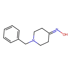 N-(1-benzylpiperidin-4-ylidene)hydroxylamine structure