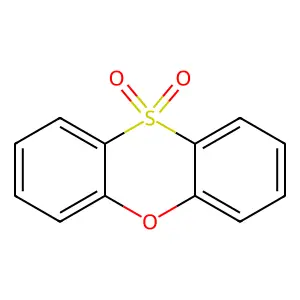 Phenoxathiin, 10,10-dioxide structure