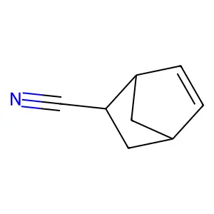 Bicyclo[2.2.1]hept-5-ene-2-carbonitrile structure