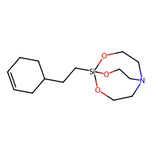 1-(2-(3-Cyclohexenyl)ethyl)silatrane structure