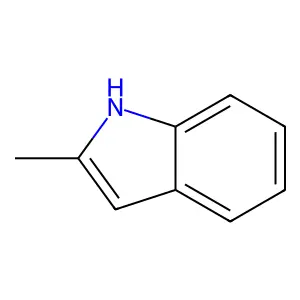2-METHYLINDOLE structure