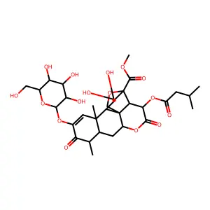 Yadanzioside A structure