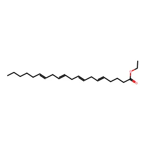 ethyl icosa-5,8,11,14-tetraenoate structure