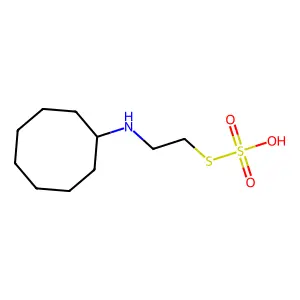 Compound C10H21NO3S2 structure