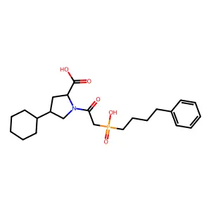 Fosinoprilat structure