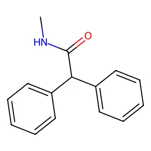 N-Methyl-2,2-diphenylacetamide structure