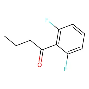 1-(2,6-difluorophenyl)butan-1-one structure