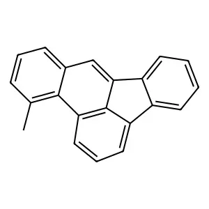 12-Methylbenzo(b)fluoranthrene structure