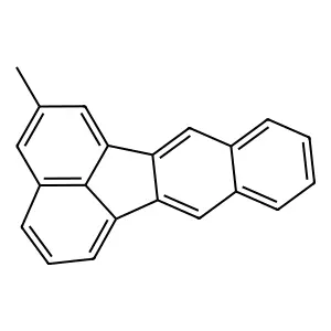 BENZO(k)FLUORANTHENE, 2-METHYL- structure