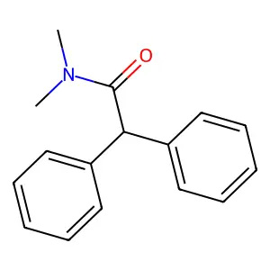 N,N-dimethyl-2,2-diphenylacetamide structure