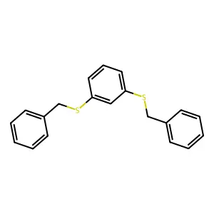 1,3-bis(benzylsulfanyl)benzene structure