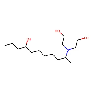 10-[bis(2-hydroxyethyl)amino]undecan-4-ol structure