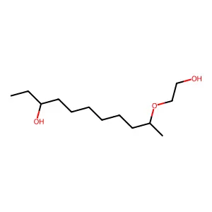 10-(2-hydroxyethoxy)undecan-3-ol structure