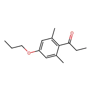 1-(2,6-Dimethyl-4-propoxyphenyl)propan-1-one structure