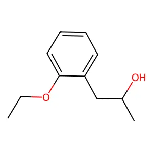 1-(2-ethoxyphenyl)propan-2-ol structure