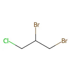 1,2-DIBROMO-3-CHLOROPROPANE structure