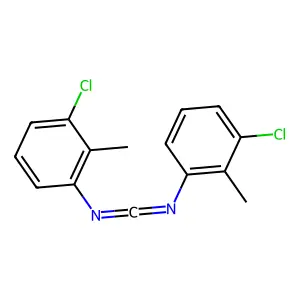 CARBODIIMIDE, BIS(3-CHLORO-o-TOLYL)- structure