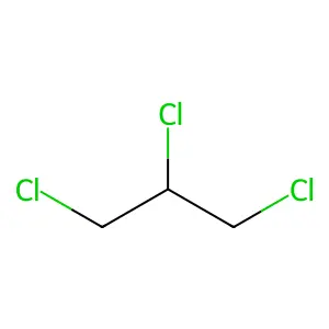 1,2,3-TRICHLOROPROPANE structure