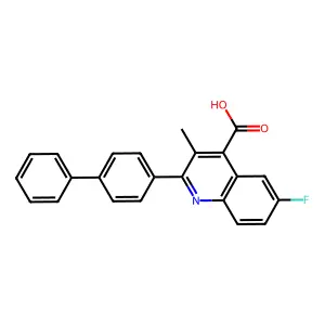 Compound C23H16FNO2 structure