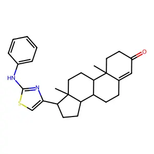 Compound C28H34N2OS structure