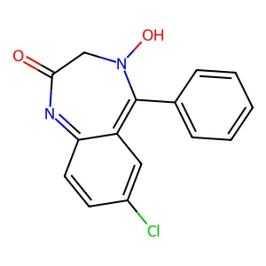 Demoxepam structure